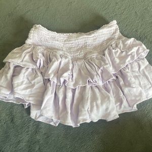 Purple woman’s skirt